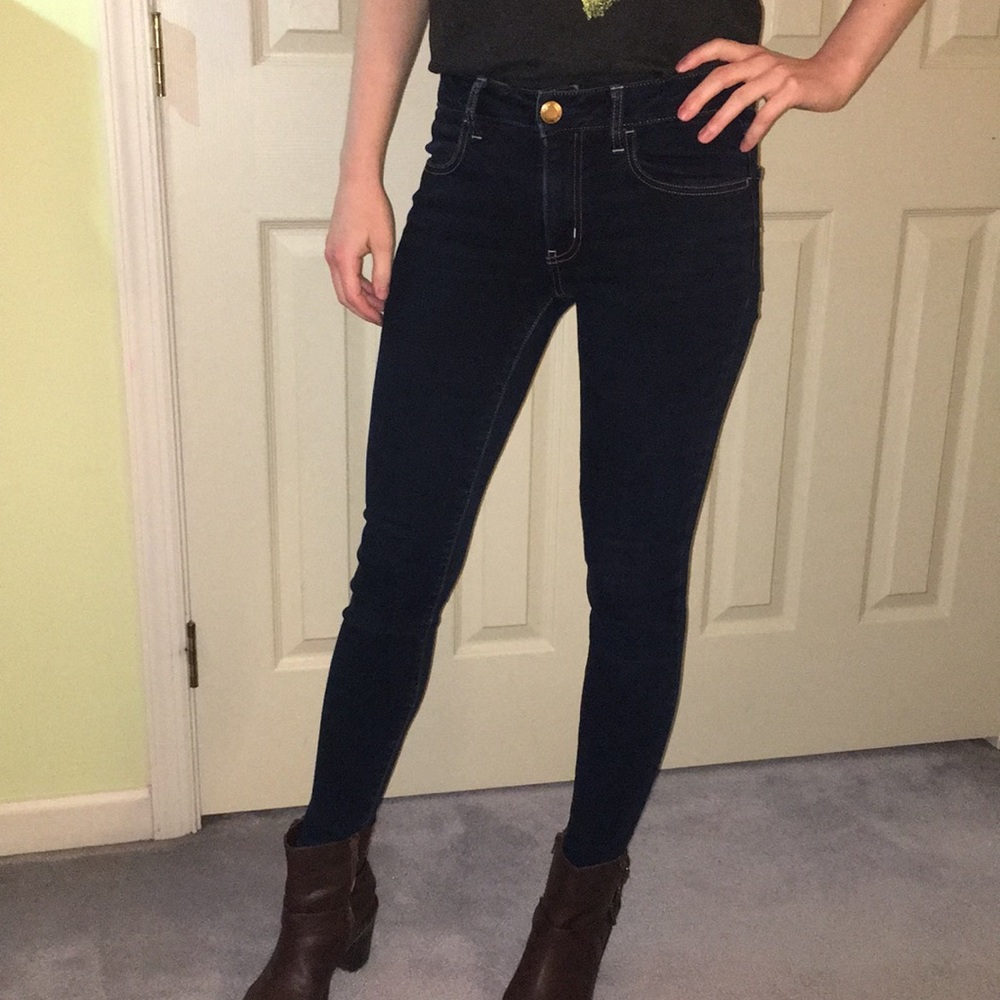 American Eagle super stretch jeans